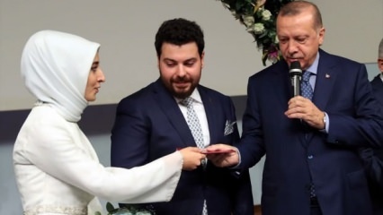El presidente Erdogan fue testigo de la hija de Sefer Turan