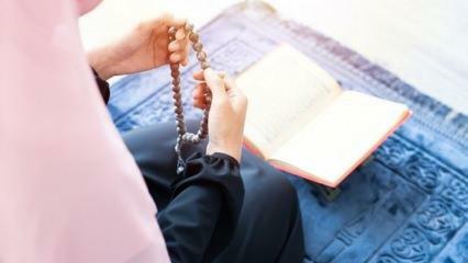 ¿Cómo hacer tasbih de oración? Oraciones y dhikr para recitar después de la oración.