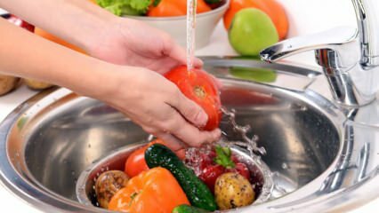 ¿Cómo se deben lavar las frutas y verduras? ¡Estos errores causan envenenamiento!