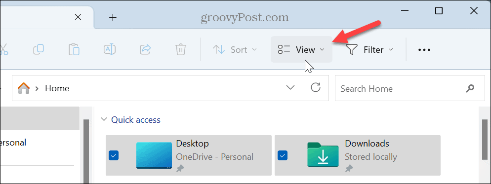 Desactivar casillas de verificación en Windows 11 