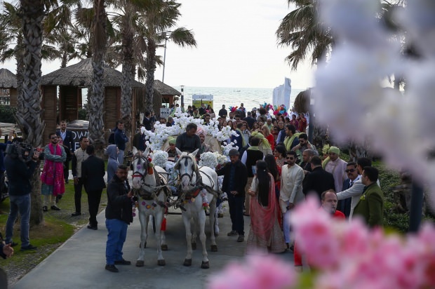 4 bodas indias se celebrarán en Antalya en 11 días