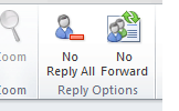 Cómo evitar responder a todos en Outlook 2010
