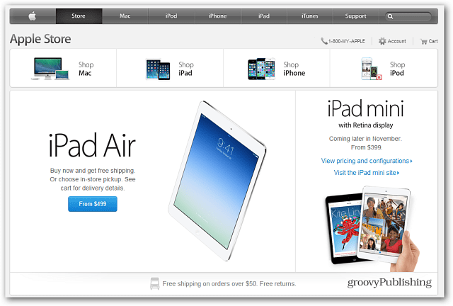 Apple Store ahora tiene disponible el nuevo iPad Air