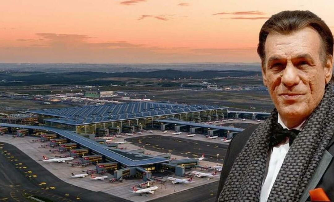 ¡El mundialmente famoso actor Robert Davi admiró el aeropuerto de Estambul!