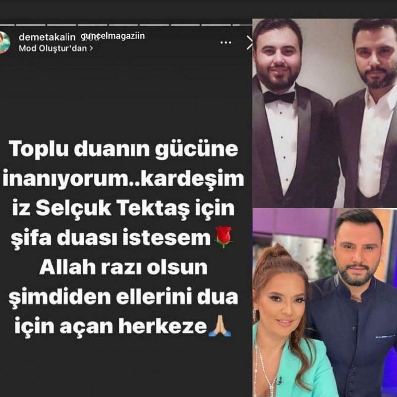 Alişan compartió la última situación sobre su hermano Selçuk Tektaş