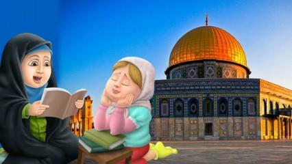 Nuestra primera qibla es Masjid al-Aqsa.