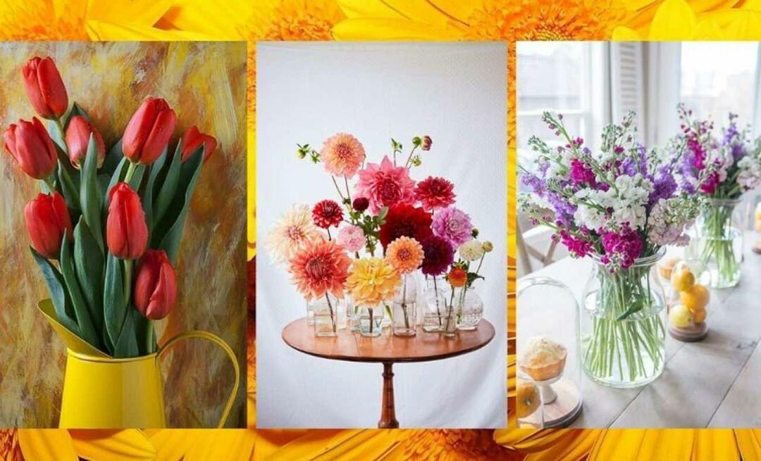 ¿Cómo se deben usar las flores en la decoración del hogar? ¿Cómo hacer una decoración floral?