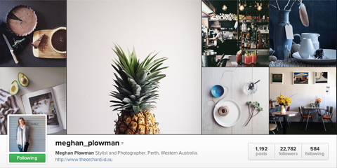 meghan plowman perfil de instagram