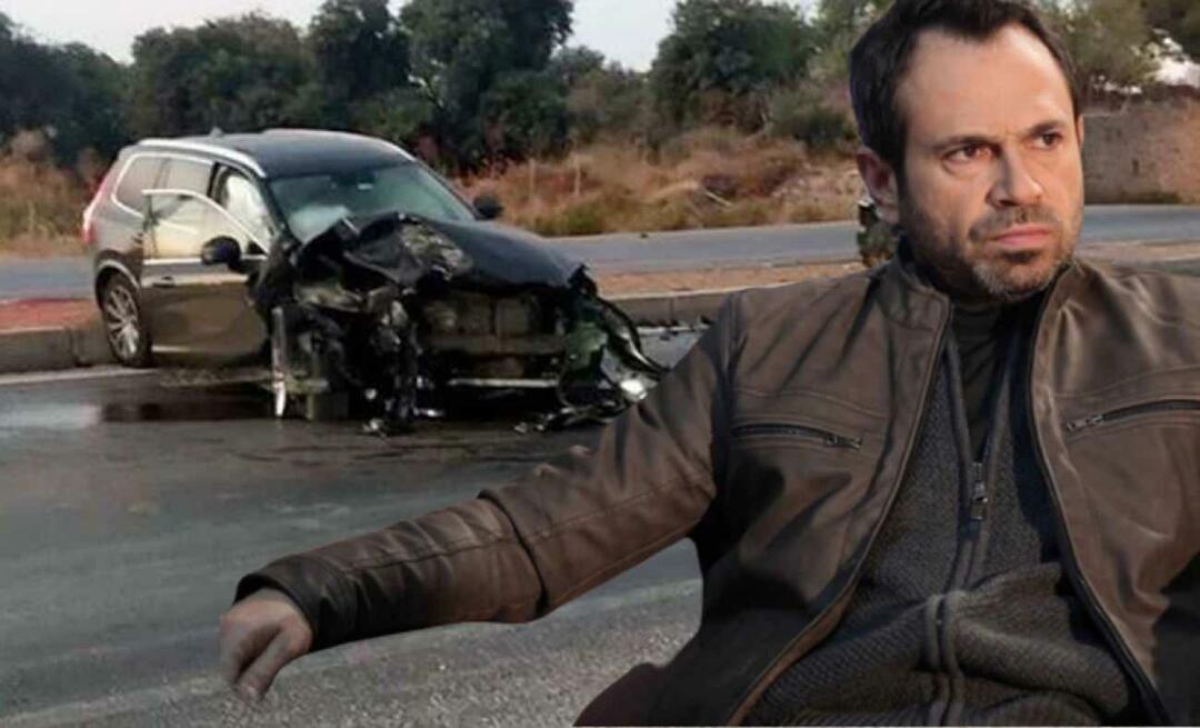 ¡Olgun Şimşek tuvo un accidente de tráfico! El estado de salud del famoso actor...
