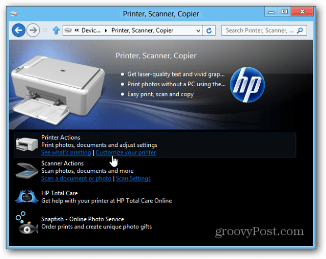 HP Personalizar