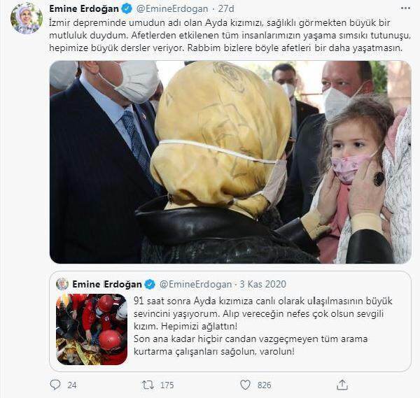 ¡Compartiendo 'Ayda' de la Primera Dama Erdogan!