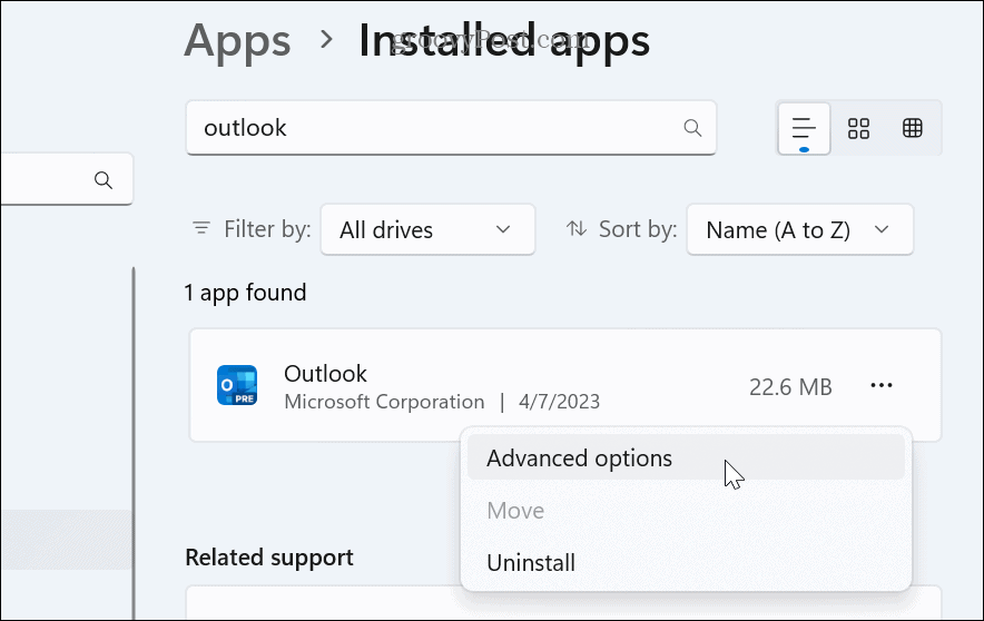 windows 11 ver aplicaciones instaladas