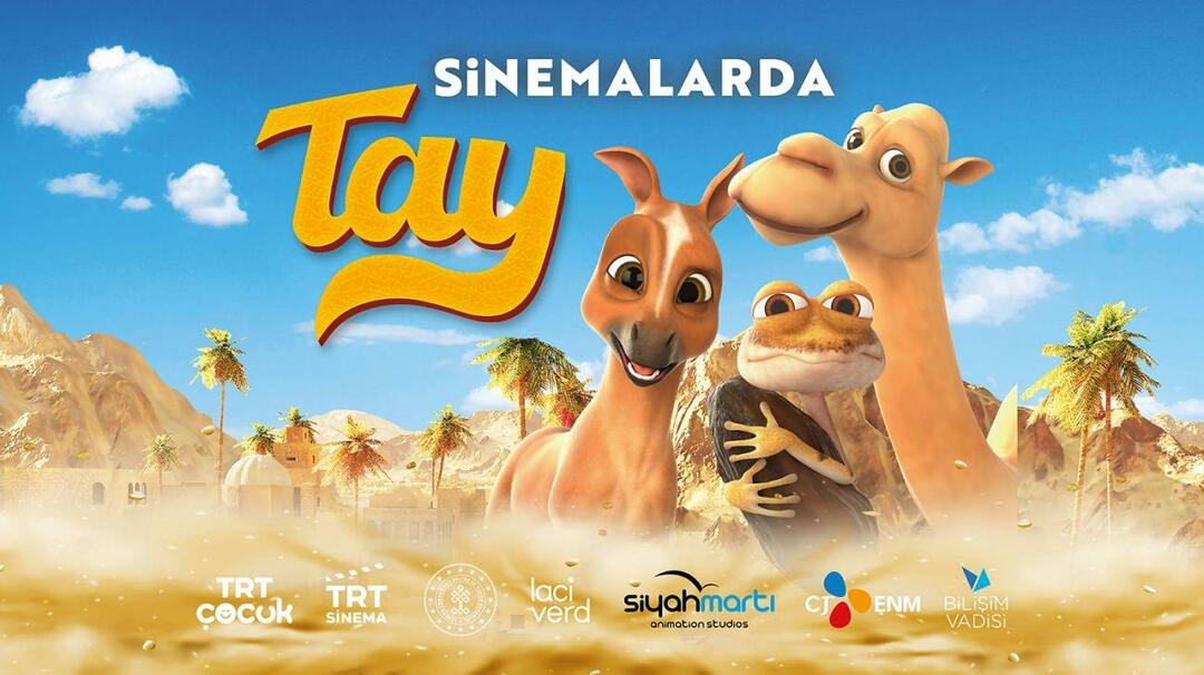 La coproducción de TRT "TAY" será la primera película de animación turca que se estrenará en Oriente Medio