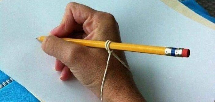 ¿Cómo enseñarle a un niño a sostener un lápiz?