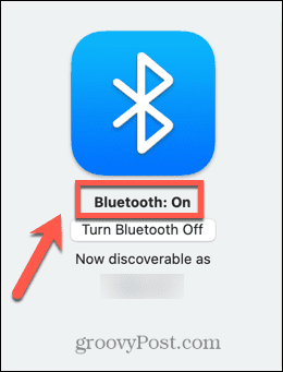 mac bluetooth activado