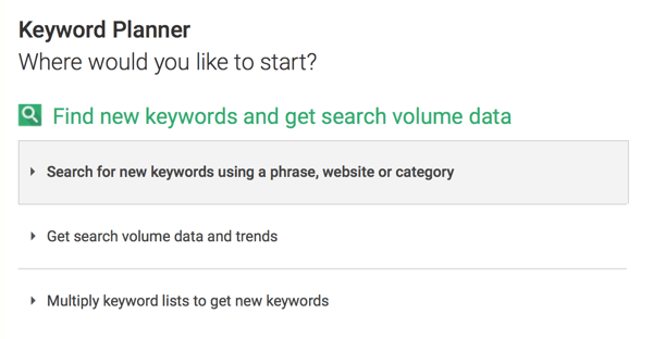 Utilice Google Keyword Planner para buscar palabras clave y agregarlas a la descripción de su video.
