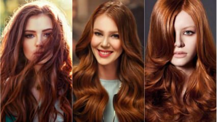 ¿A quién se adapta el color cobre del cabello? ¿Cómo cuidar?