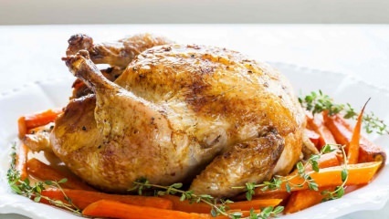 Cómo cocinar pollo entero, ¿cuáles son los trucos? Deliciosa receta de pollo entero al horno