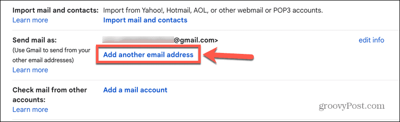 gmail añadir otra dirección de correo electrónico