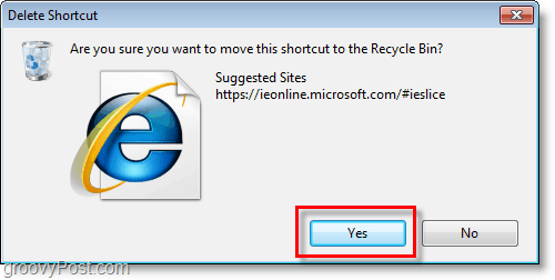 Internet Explorer 8 - eliminación de confirmación