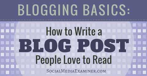 escribir una publicación de blog que le guste a la gente