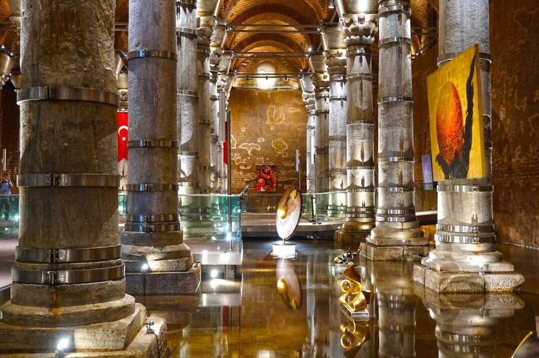¿Dónde está la cisterna de Şerefiye y cómo llegar? ¿Cuál es la historia y las características de Şerefiye Cistern?