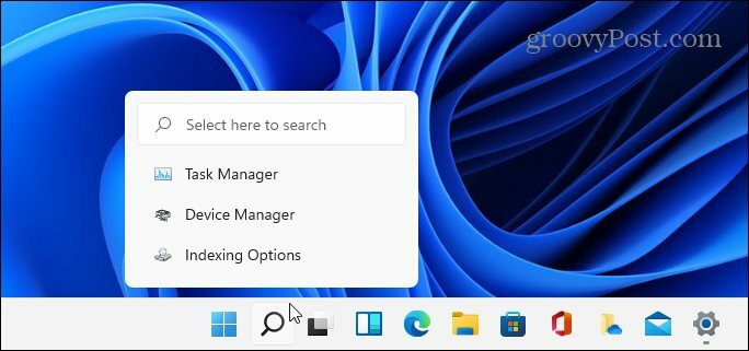 Icono de búsqueda de Windows 11