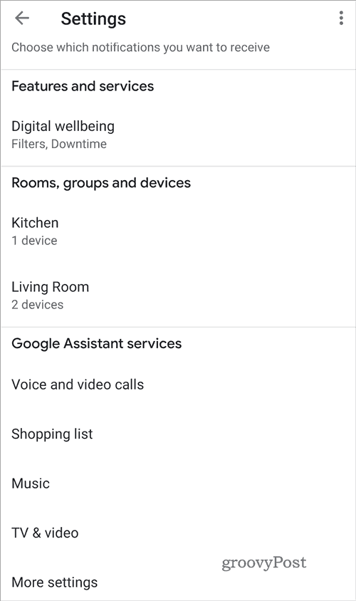 Configuración de Google Home