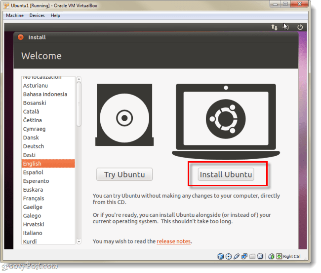 instalar ubuntu 