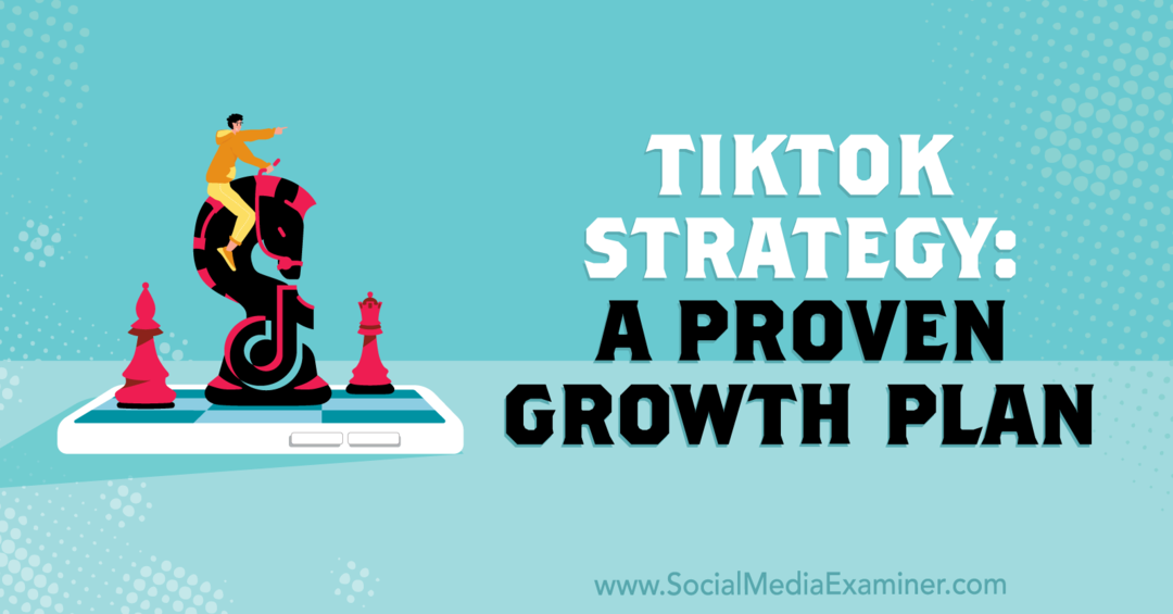 Estrategia de TikTok: un plan de crecimiento comprobado que incluye los conocimientos de Jackson Zaccaria en el podcast de marketing en redes sociales.