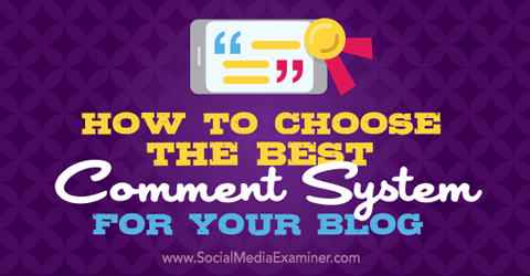 elige un sistema de comentarios para tu blog