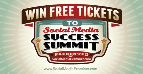 gana un boleto gratis para la cumbre del éxito en las redes sociales 2015