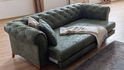 Modelos de sofás cama para casas estrechas 2020