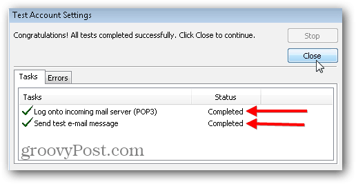 Configuración de Outlook 2010 SMTP POP3 IMAP - 09