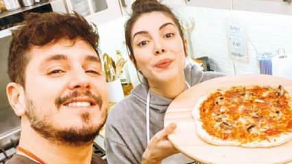 ¡Deniz Baysal, la criada, y su esposo hicieron pizza en casa!
