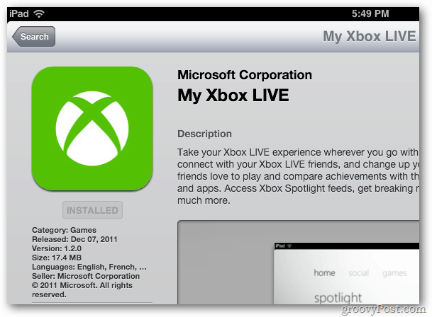Mi Xbox Live