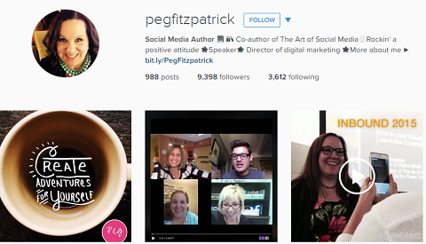 Peg Fitzpatrick en Instagram