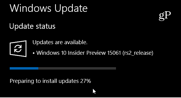 Windows 10 Insider Build 15061 es la tercera versión preliminar de PC Build esta semana
