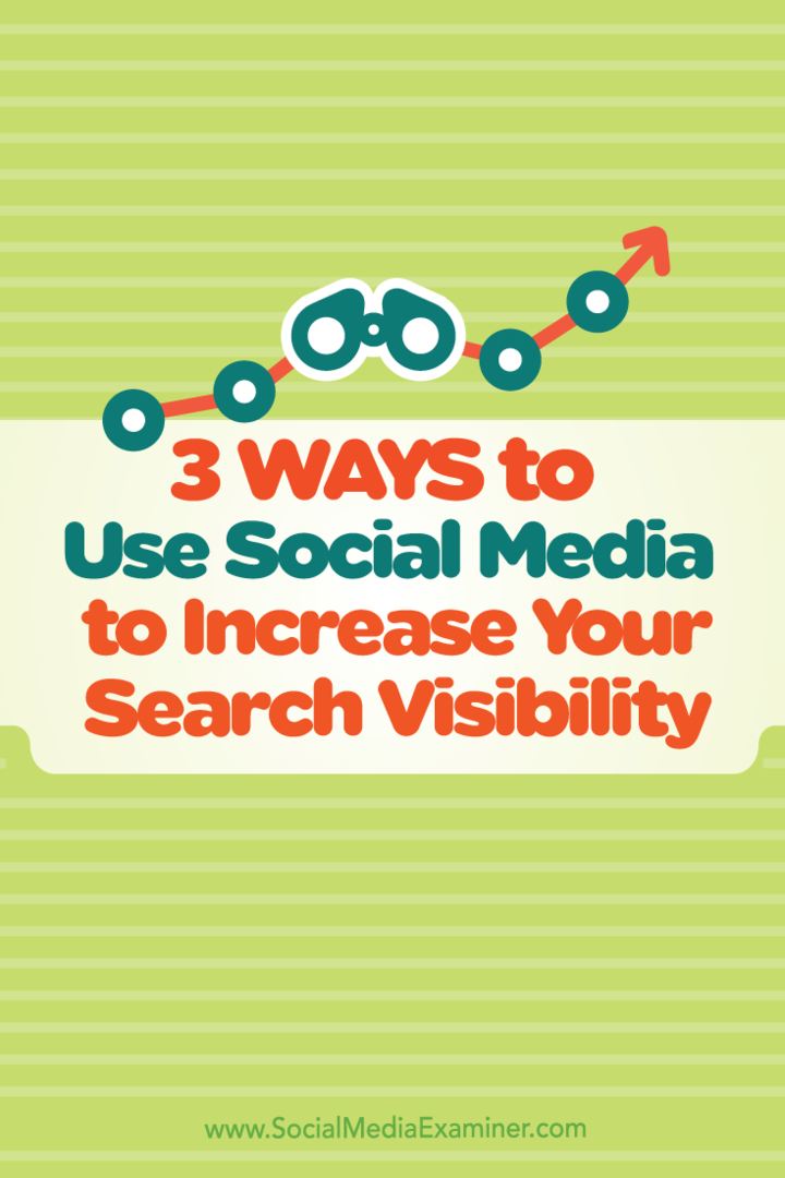 aumentar la visibilidad de búsqueda con las redes sociales
