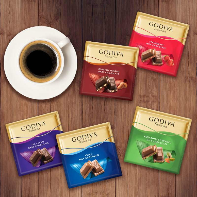Nuevos "Chocolates Cuadrados" de Godiva
