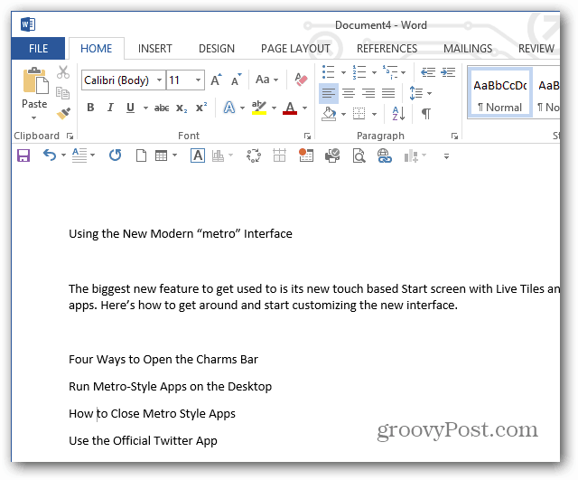 Hacer que Microsoft Word siempre pegue en texto sin formato