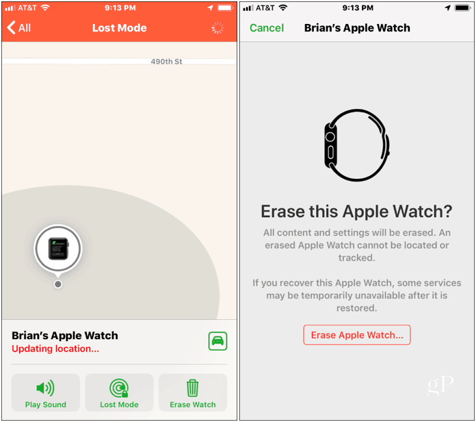 Limpie Apple Watch