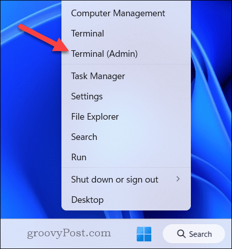 Abra una nueva ventana de terminal en Windows 11