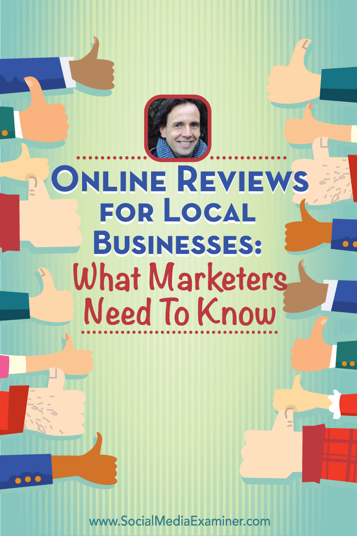 Reseñas en línea para empresas locales: lo que los especialistas en marketing deben saber: examinador de redes sociales