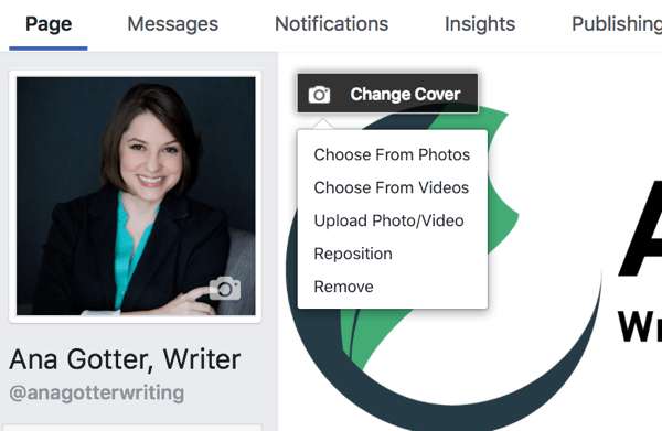 Cómo configurar un video de portada de Facebook creativo: examinador de redes sociales