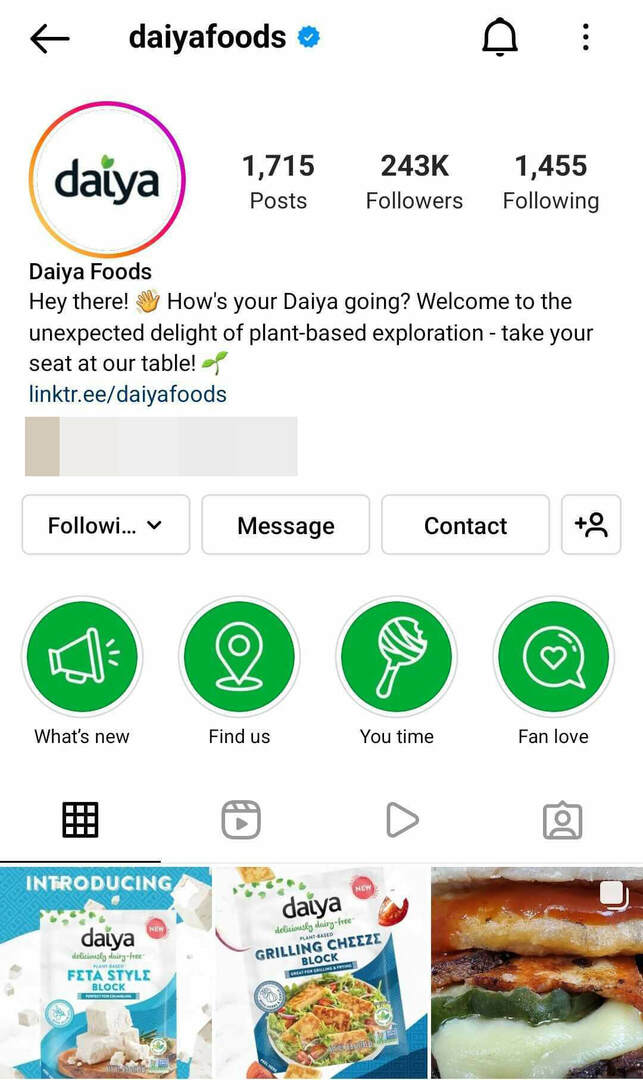 cómo-instagram-grid-pinning-feature-marketing-product-launch-daiyafoods-step-2