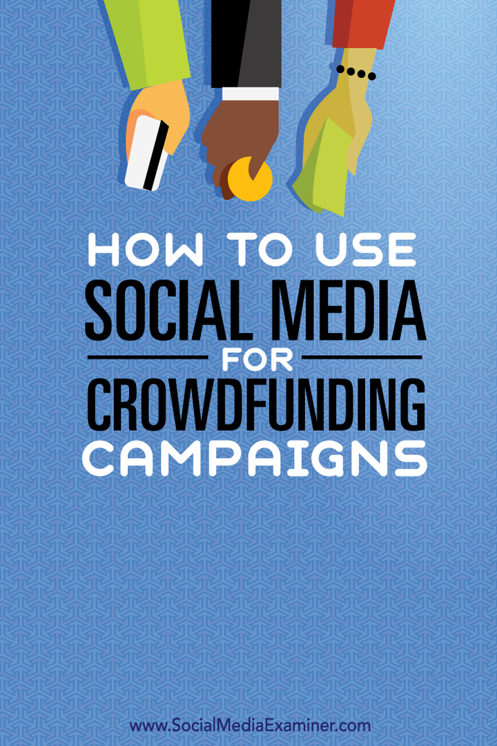 cómo usar las redes sociales para campañas de crowdfunding