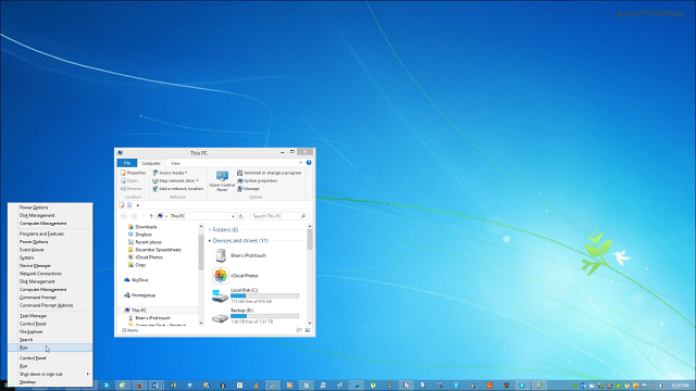 Fondo de escritorio de Windows 8.1