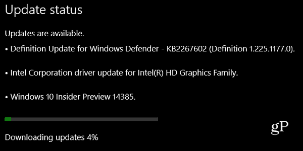 Windows 10 Preview Build 14385 lanzado para PC y dispositivos móviles