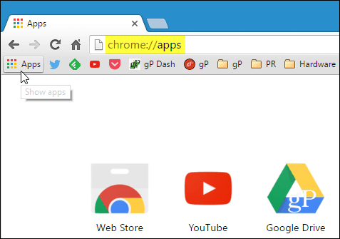 Iniciar aplicaciones de Chrome